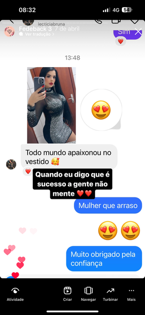 Vestido em pedrarias Duda