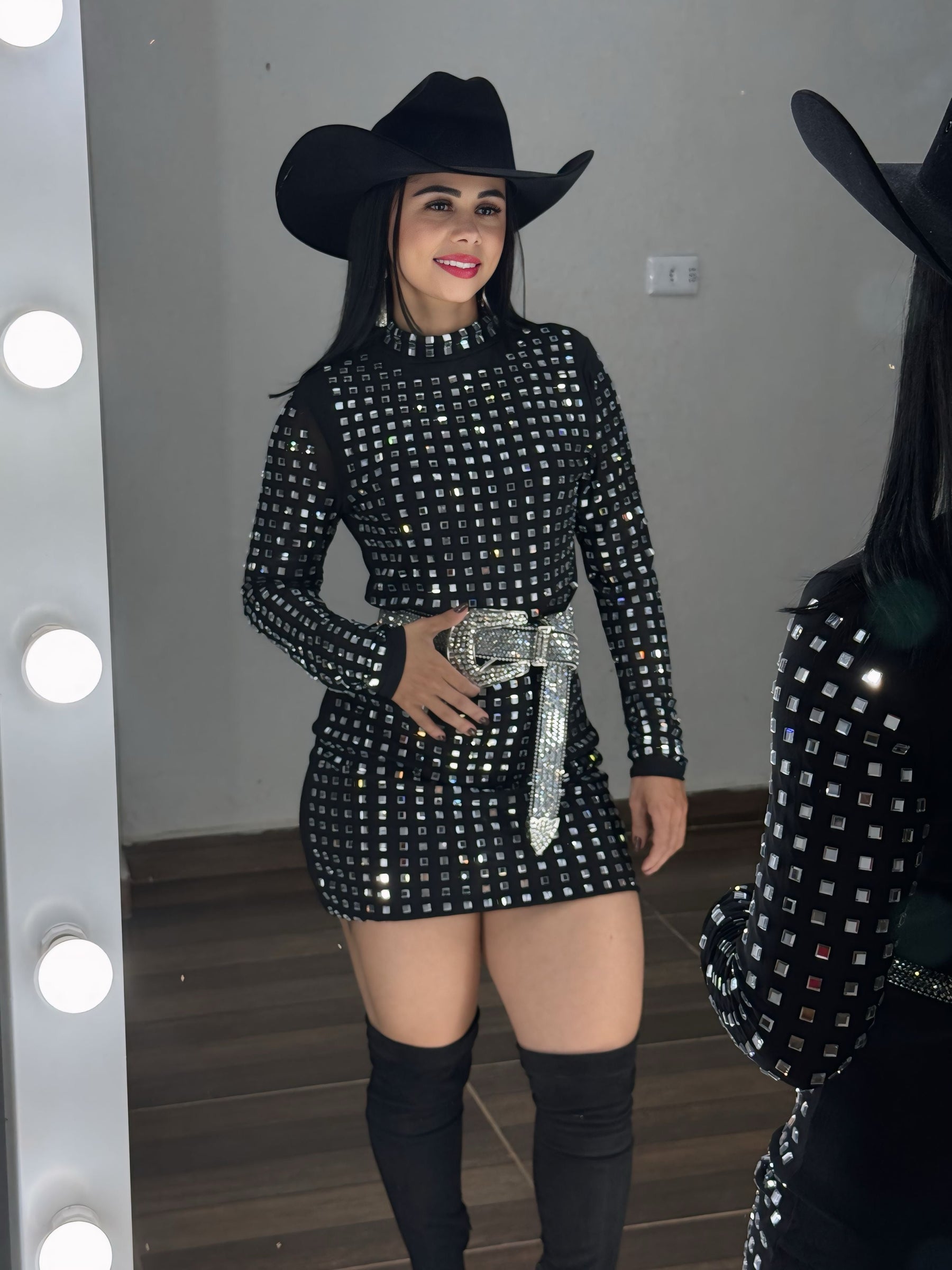 Vestido Cristal importado