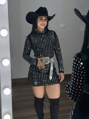 Vestido Cristal importado