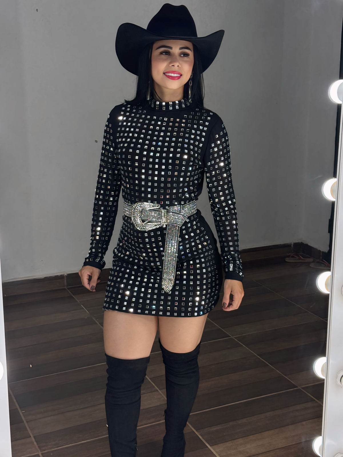 Vestido Cristal importado