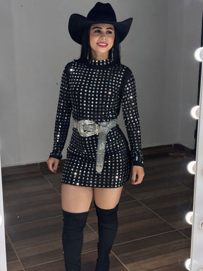Vestido Cristal importado