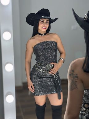 Vestido Jeans Shine importado