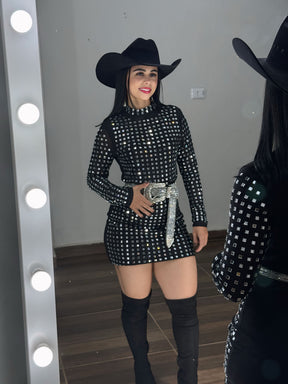 Vestido Cristal importado