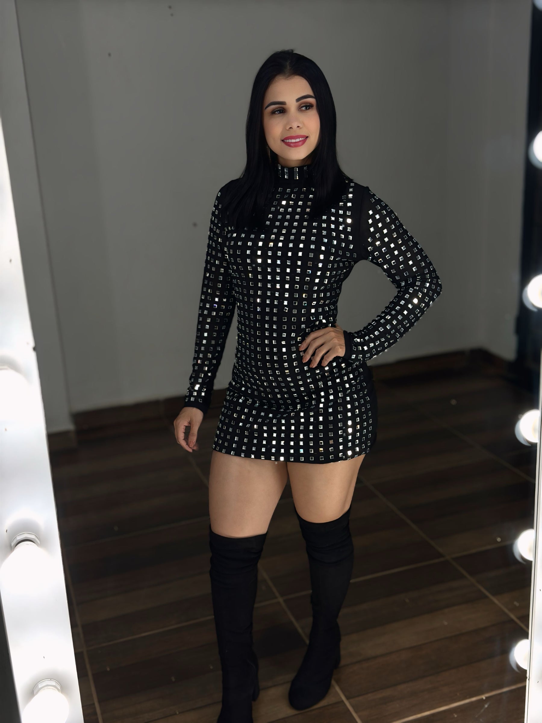 Vestido Cristal importado