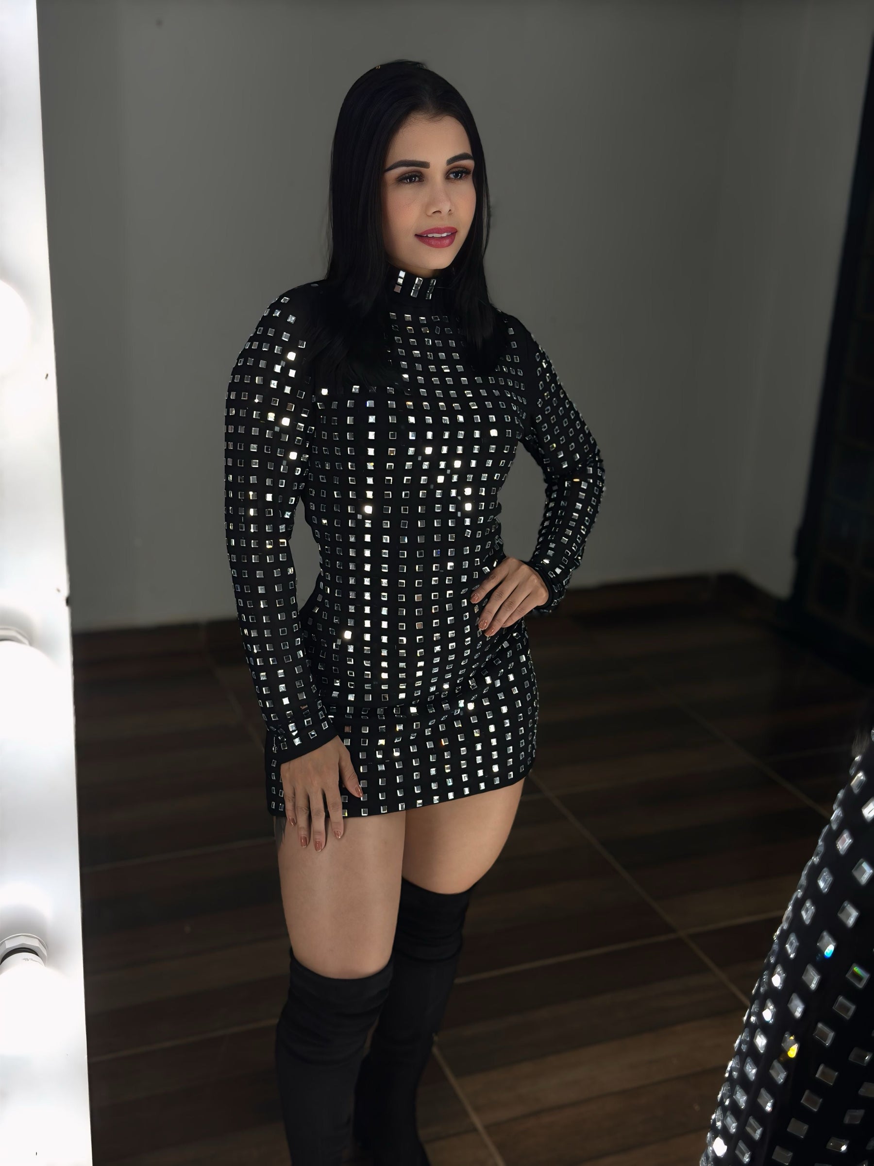 Vestido Cristal importado