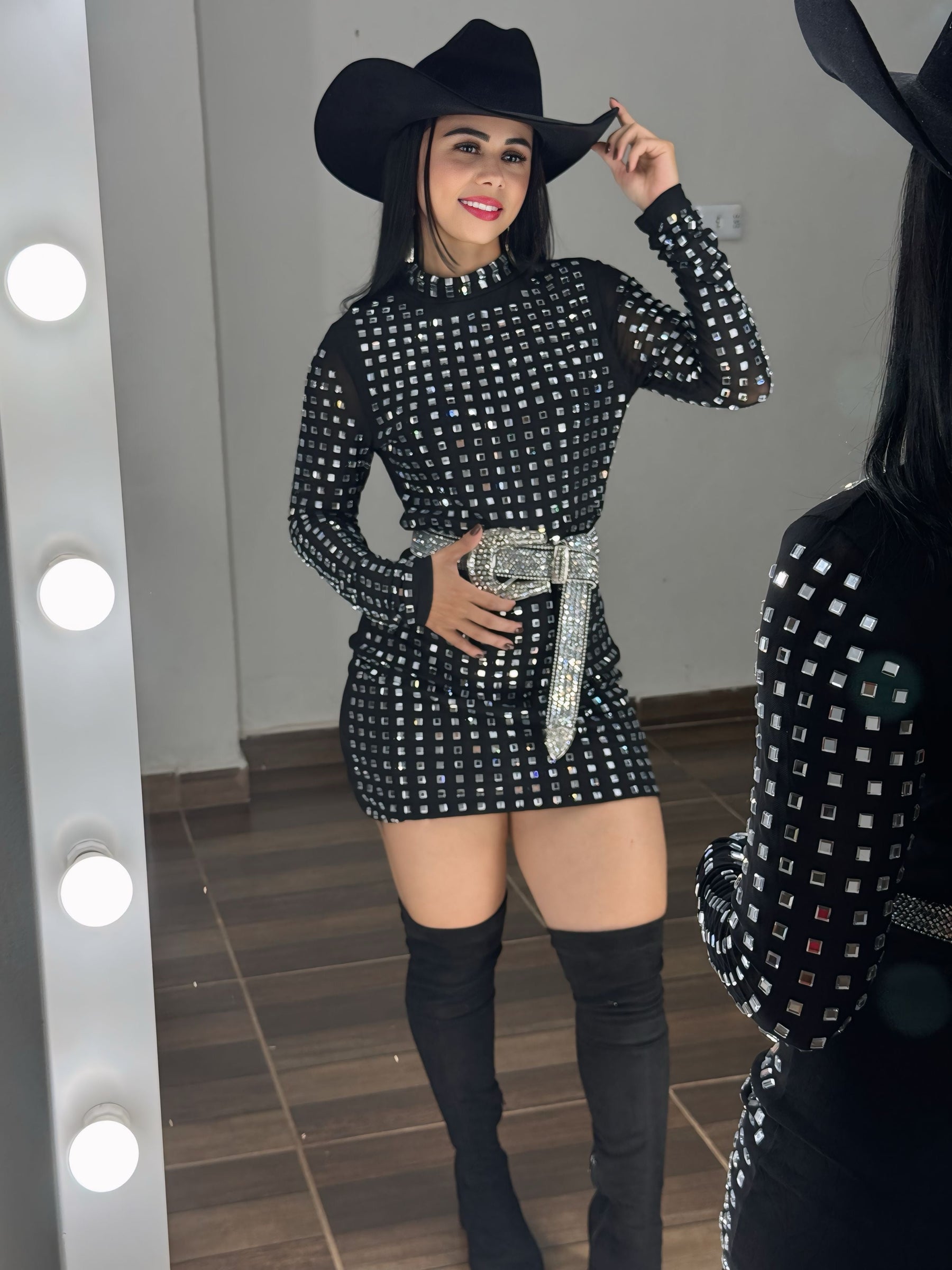 Vestido Cristal importado
